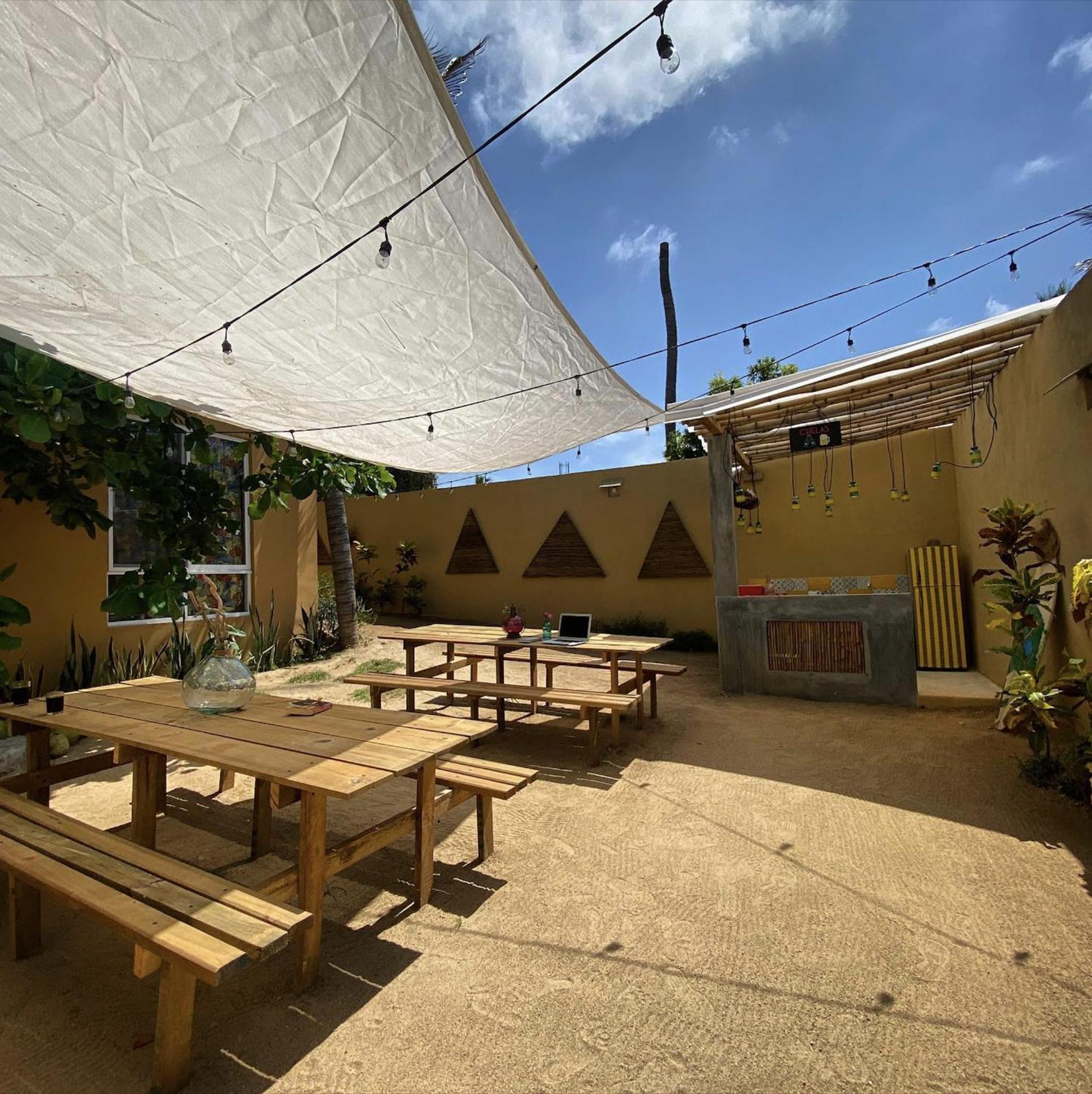 La Palmera Hostel 푸에르토 에스콘디도 외부 사진